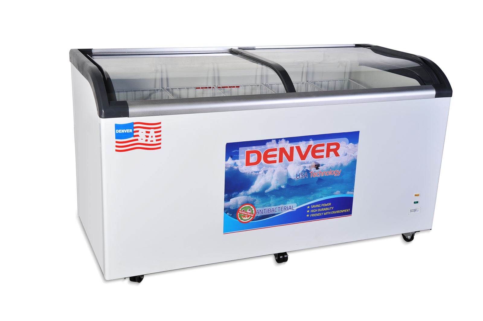 Tủ đông mặt kính Denver AS 1280K (AS1280K)