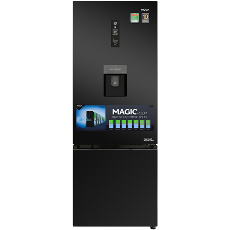 Tủ Lạnh AQUA Inverter 350 Lít AQR-IW378EB(BS) (Loại O1A)