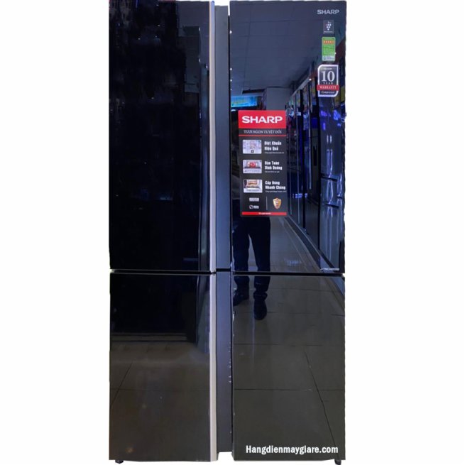 Tủ lạnh Sharp SJ-FXP640VG-BK 639 lít 4 cửa Inverter