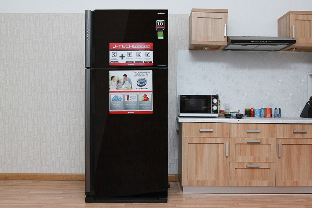Tủ lạnh Sharp Inverter 583 lít SJ-XP630PG-BK