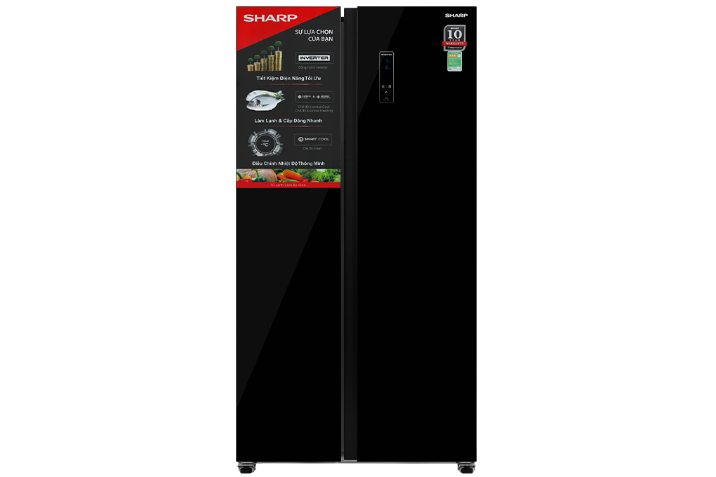 Tủ lạnh Sharp Inverter 532 lít SJ-SBX530VG-BK