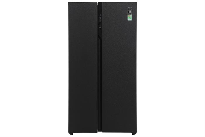 Tủ lạnh Aqua Inverter 550 lít Side By Side AQR-S612XA(CBC)