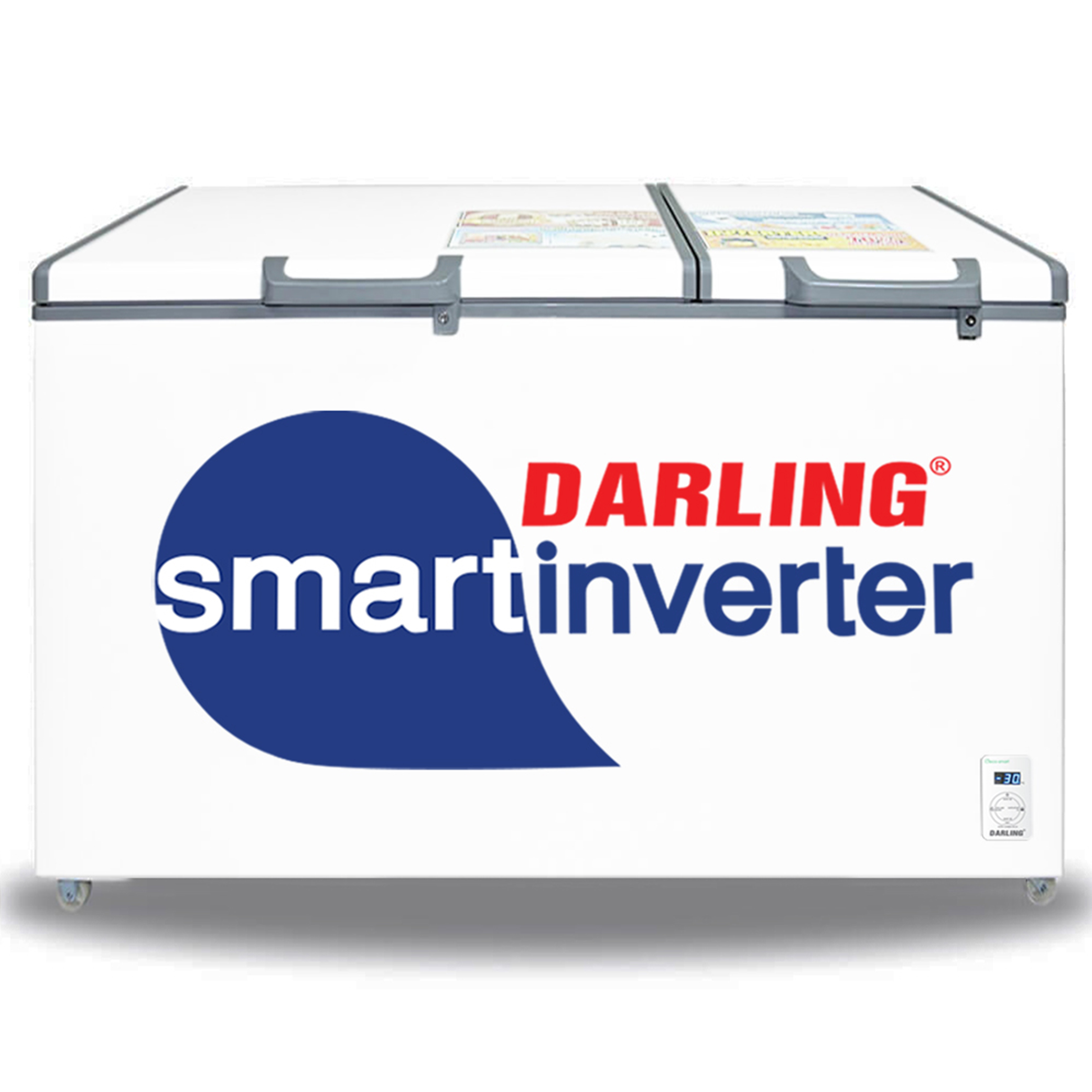 Tủ Đông Mát 2 Ngăn Smart Inverter - Ngăn Đông Lớn DMF-7699WSI