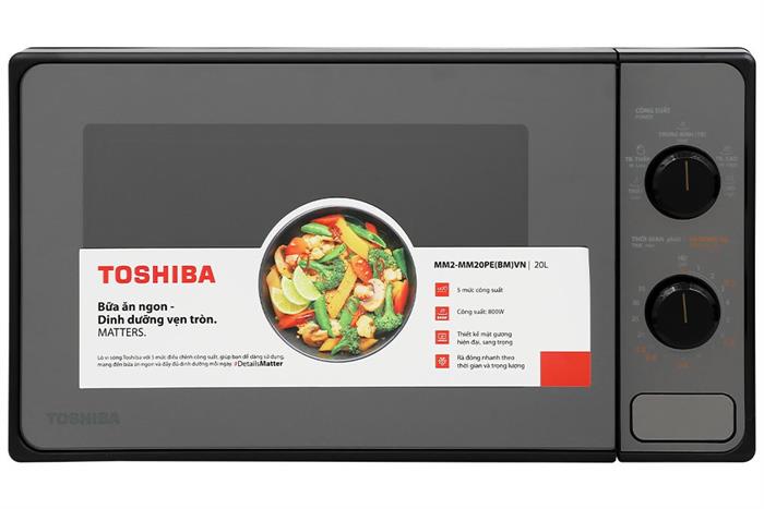Lò vi sóng có nướng Toshiba 20 lít MM2-MG20PE(BM)VN
