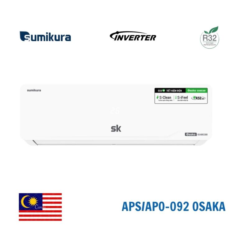 Điều hòa Sumikura 9000BTU 1 chiều inverter APS/APO-092 OSAKA